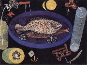 Paul Klee Around the Fish USA oil painting artist